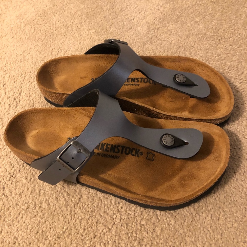Birkenstock Gizeh Birko-Flor Ice Pearl Onyx